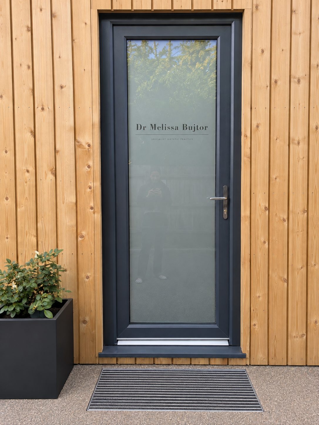 Clinic entrance