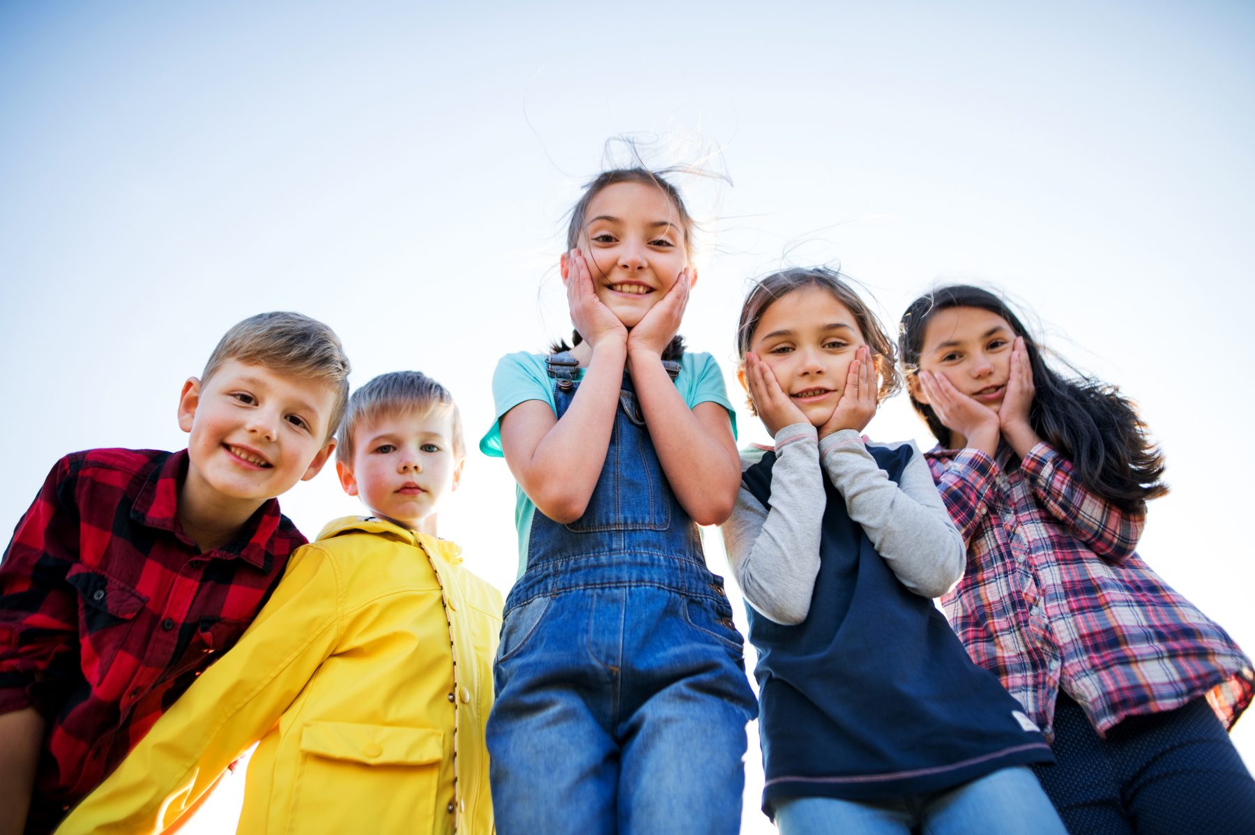 Children together